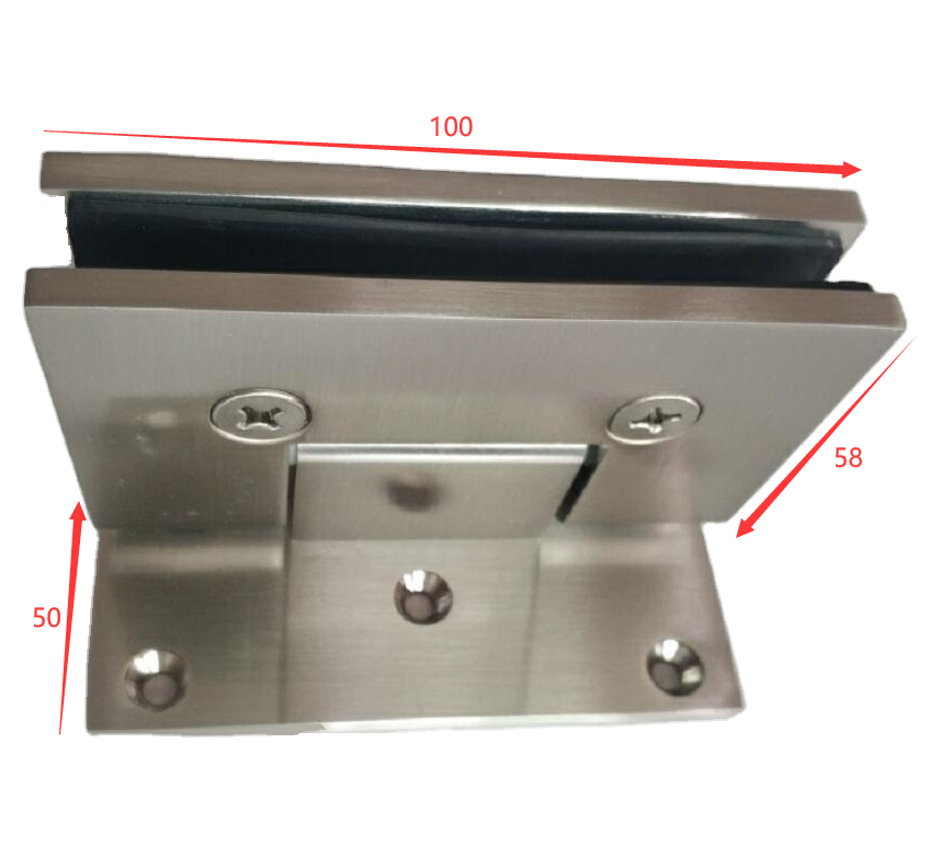 WALL TO GLASS HEAVY DUTY SHOWER HINGE