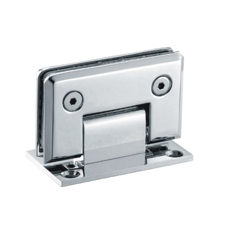 90 degree wall to glass shower hinge