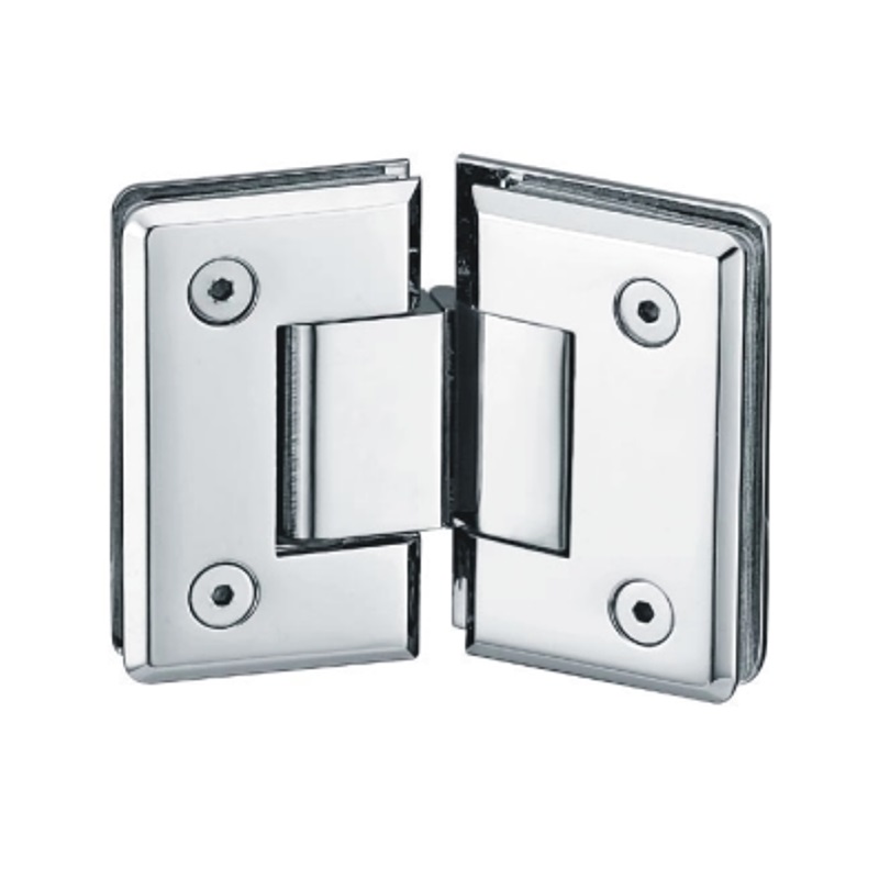 135 degree glass to glass hinge