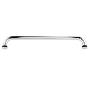 uxcell 22mm Dia 14 Inch Hole Centers Stainless Steel Shower Door Handle Sand-Polished a17102600ux0455
