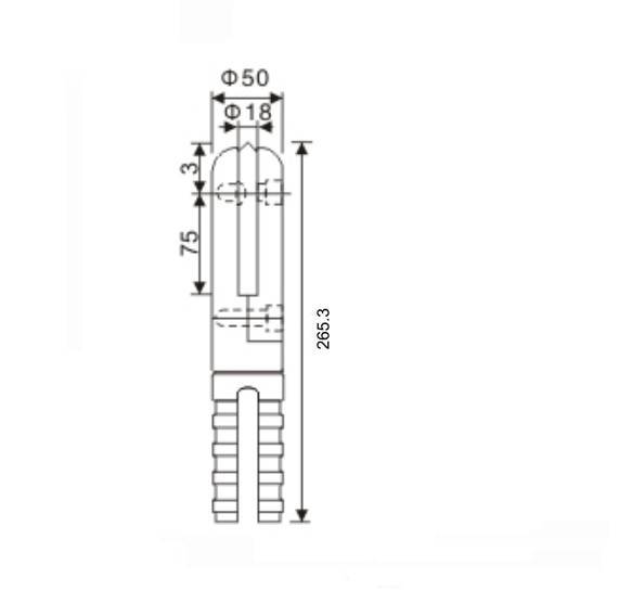 GLASS POOL FENCING SPIGOT