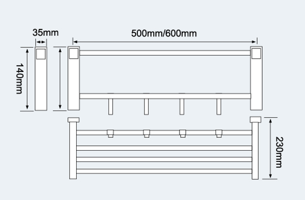 TOWEL RACK