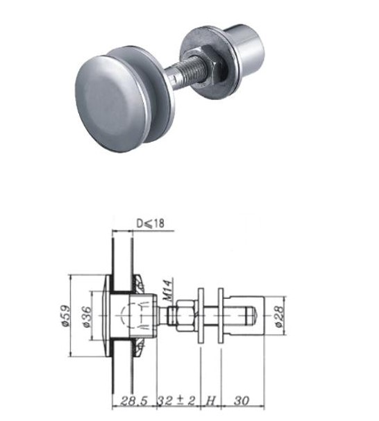 curtain wall fitting