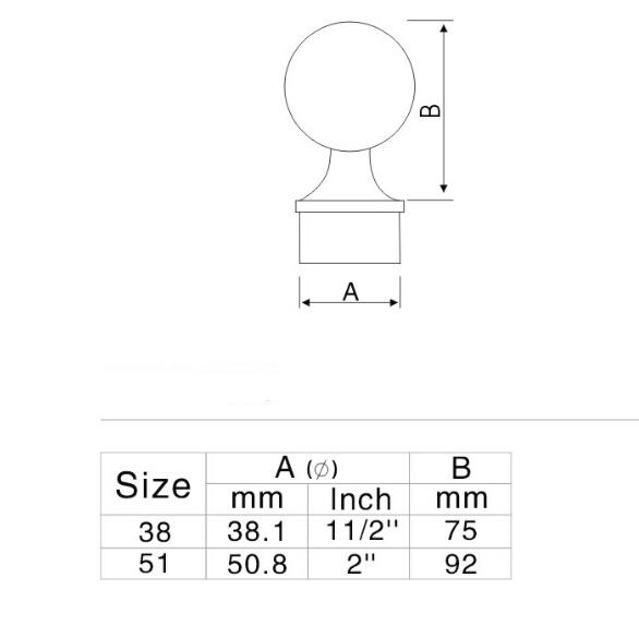 HANDRAIL FITTING