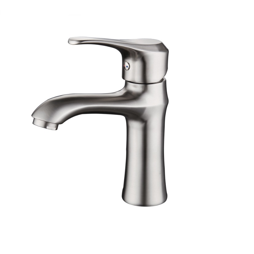 STAINLESS STEEL BASIN FAUCET